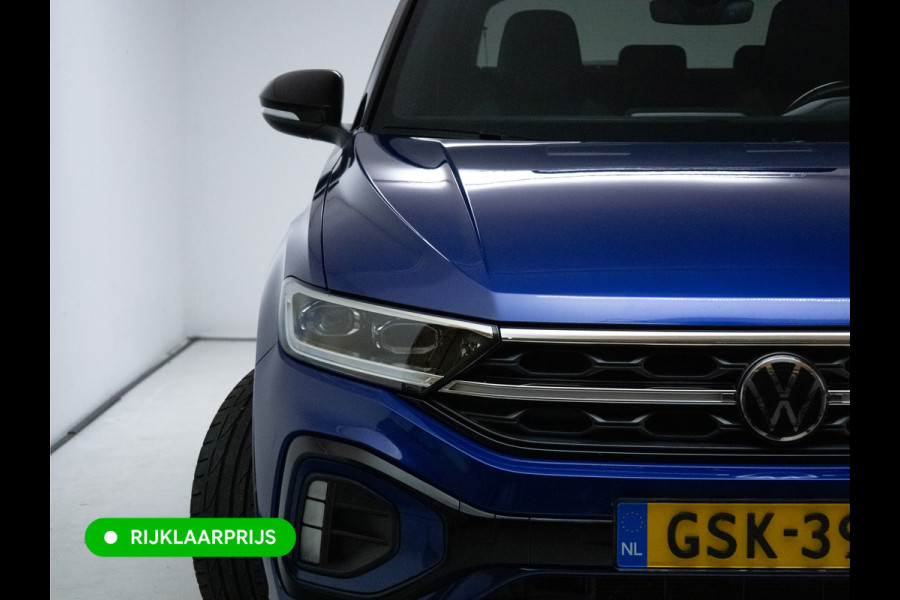 Volkswagen T-Roc 1.5 TSI R-Line Black Style | Panoramadak | Camera | Afn Trekhaak | IQ-Light | Beats audio | Travel assist | Stoel- & stuurverwarming, Apple Carplay/Android auto, Camera, Afn. trekhaak, Elec. klep