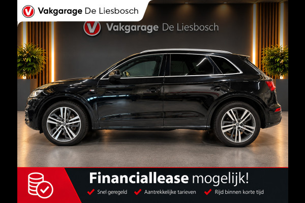 Audi Q5 2.0 TFSI quattro Sport S Line Black Edition / 360 camera / leder / Panoramadak / trekhaak