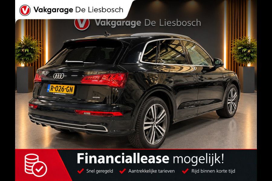 Audi Q5 2.0 TFSI quattro Sport S Line Black Edition / 360 camera / leder / Panoramadak / trekhaak
