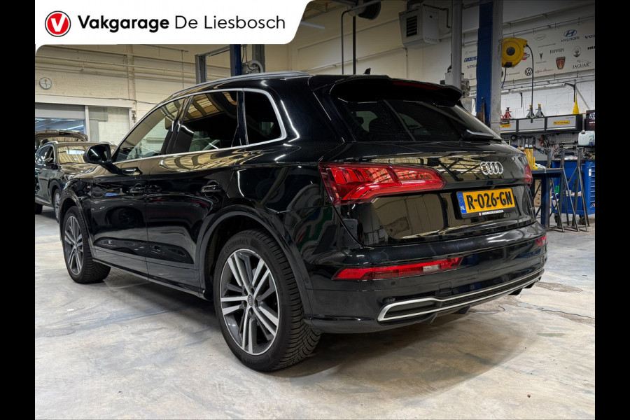 Audi Q5 2.0 TFSI quattro Sport S Line Black Edition / 360 camera / leder / Panoramadak / trekhaak