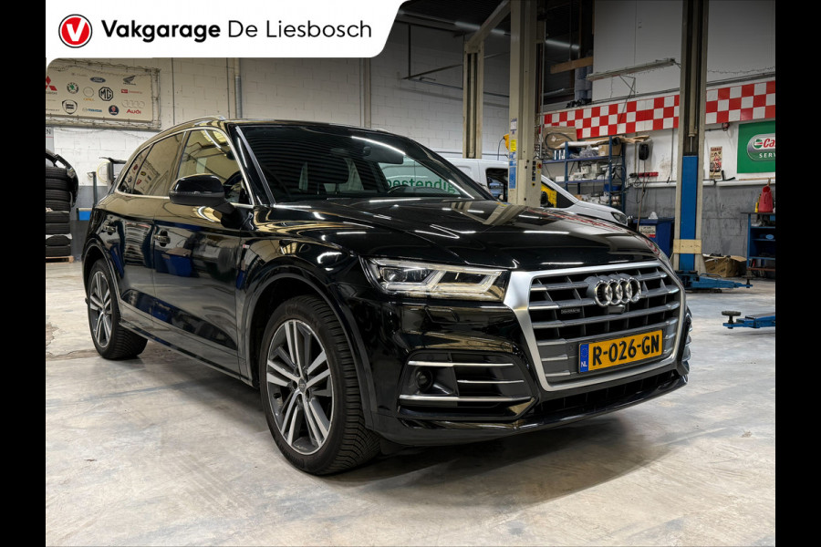Audi Q5 2.0 TFSI quattro Sport S Line Black Edition / 360 camera / leder / Panoramadak / trekhaak