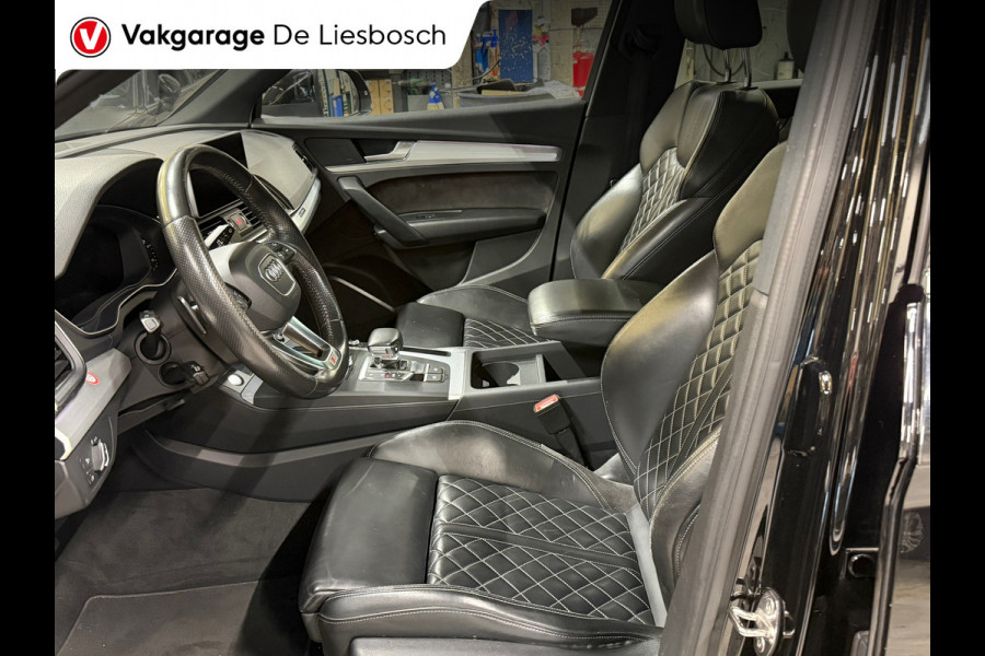 Audi Q5 2.0 TFSI quattro Sport S Line Black Edition / 360 camera / leder / Panoramadak / trekhaak