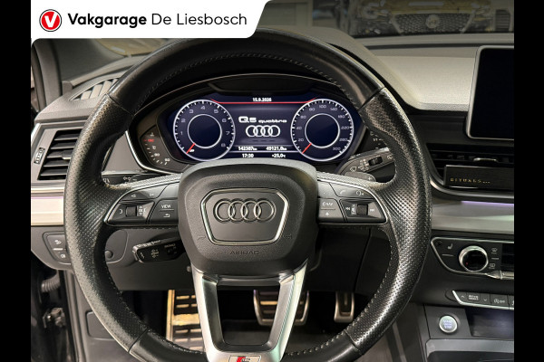 Audi Q5 2.0 TFSI quattro Sport S Line Black Edition / 360 camera / leder / Panoramadak / trekhaak