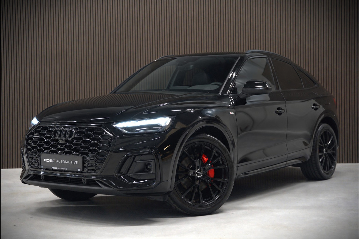 Audi Q5 Sportback 50 TFSI e S edition S-Line | Luchtvering | RS Seats | Stoelverwarming | Ambiance Verlichting | Camera | Cruise Control | Navigatie | Apple Carplay | Keyless | Trekhaak | Matrix LED | SOH 80%
