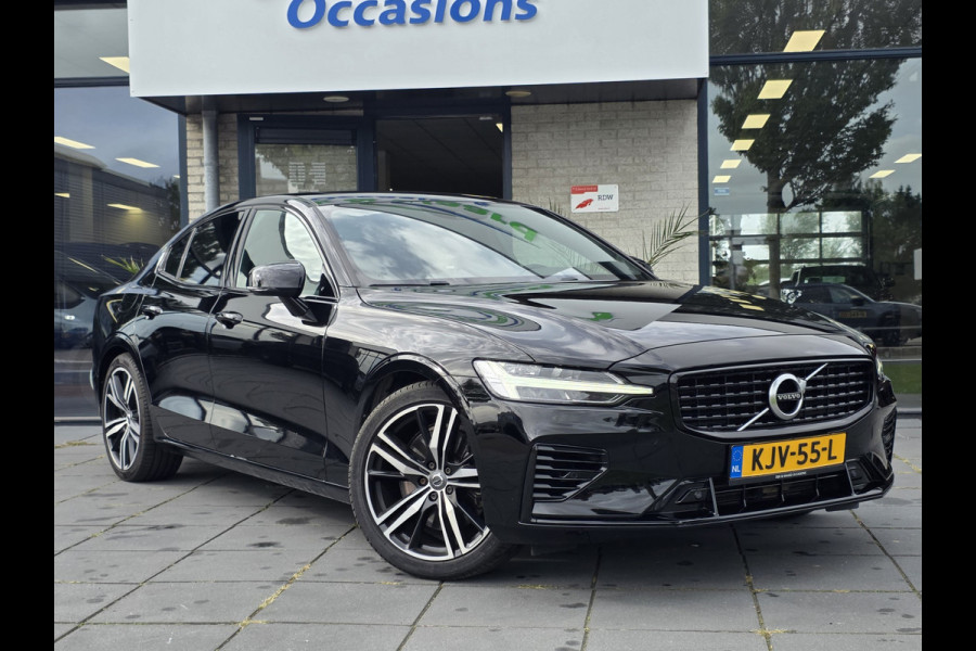 Volvo S60 2.0 Recharge T8 AWD R-Design Plug-in hybrid – 390 pk – Pano – Leder
