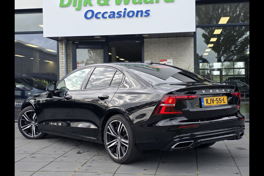 Volvo S60 2.0 Recharge T8 AWD R-Design Plug-in hybrid – 390 pk – Pano – Leder