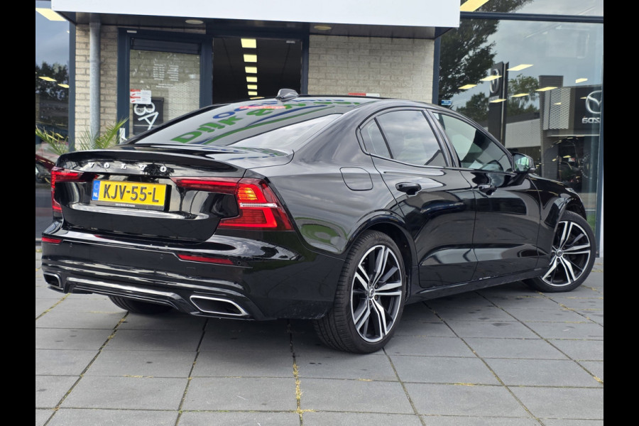 Volvo S60 2.0 Recharge T8 AWD R-Design Plug-in hybrid – 390 pk – Pano – Leder