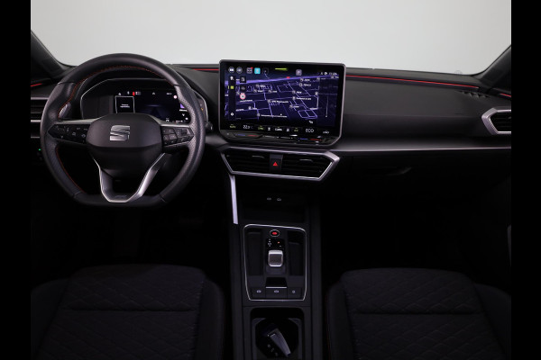 Seat Leon Sportstourer 1.5 TSI e-Hybrid FR PHEV First Edition 204 pk Automaat | Verlengde garantie | Navigatie | Parkeersensoren | Achteruitrijcamera | Autom. airco (3 zones) |