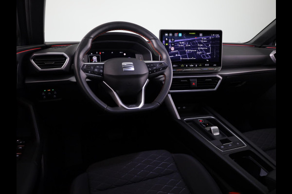 Seat Leon Sportstourer 1.5 TSI e-Hybrid FR PHEV First Edition 204 pk Automaat | Verlengde garantie | Navigatie | Parkeersensoren | Achteruitrijcamera | Autom. airco (3 zones) |