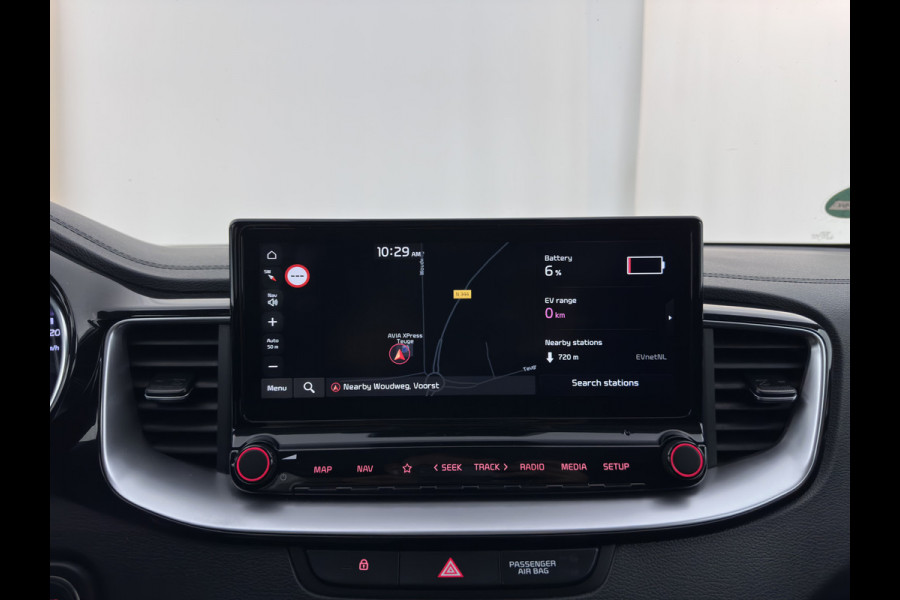 Kia Xceed 1.6 GDi PHEV DynamicPlusLine (Plug-In) {SoH-97%} (INCL-BTW ) Aut.*LEATHER-FABRIC | FULL-LED | KEYLESS | NAVI-FULLMAP | HEATED-SPORTSEATS | CAMERA | DAB | LANE-ASSIST | CRUISE | PRIVACY-GLASS | 16''ALU*