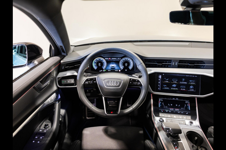 Audi A6 Avant 50 TFSI e quattro S-Line edition Competition / 299pk / SOH 98% / Maxton / Matrix LED / Sfeerverlichting / Elektrische stoelverstelling met geheugen /