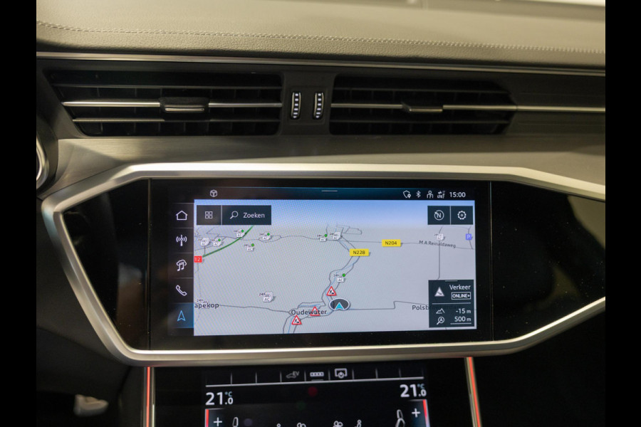Audi A6 Avant 50 TFSI e quattro S-Line edition Competition / 299pk / SOH 98% / Maxton / Matrix LED / Sfeerverlichting / Elektrische stoelverstelling met geheugen /