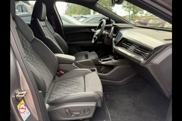 Audi Q4 e-tron 40 Advanced edition 77 kWh / SOH 94,5% / Camera / CarPlay / RS Seats / Warmtepomp / 19'' / Matrix LED / Stoelverwarming / Dodehoek / DAB / ACC