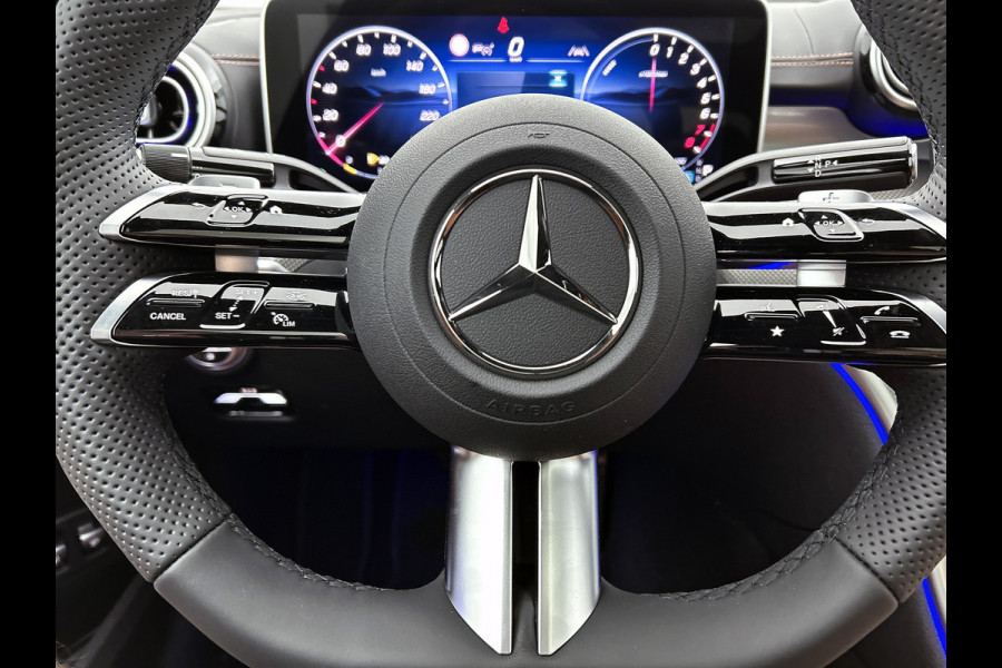 Mercedes-Benz C-Klasse 300 e 140 Years Edition |  Comfortpakket Plus | Nightpakket | Parkeerpakket met 360°-camera | Trekhaak | Panoramaschuifdak | Middenconsole metaalstructuur | DISTRONIC | GUARD 360° Plus | 19" multispaaks lichtmetalen AMG-velgen |