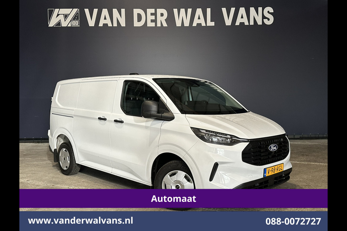 Ford Transit Custom 2.0 TDCI 136pk Automaat L1H1 Euro6 Airco | Camera | LED | Apple Carplay | Cruisecontrol Android Auto, Verwarmde voorruit, Parkeersensoren, Bijrijdersbank