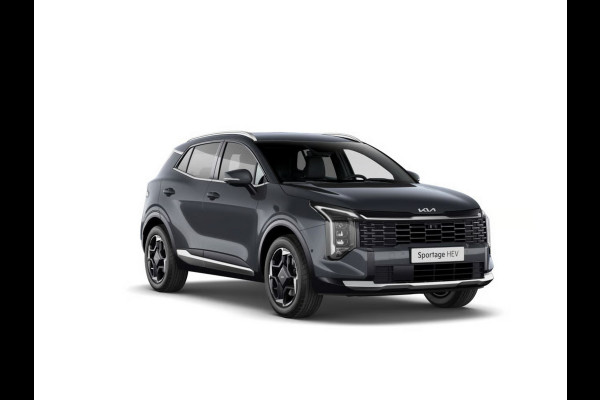 Kia Sportage 1.6 T-GDi Hybrid Black Edition Advanced | Actieprijs* | Navi. | Clima. | Adapt. Cruise. | Achteruitrijcamera | Stoel&Stuur Verwarming | Privacy Glass | Black Edition Bekleding | Panodak | Dodehoekassistentie