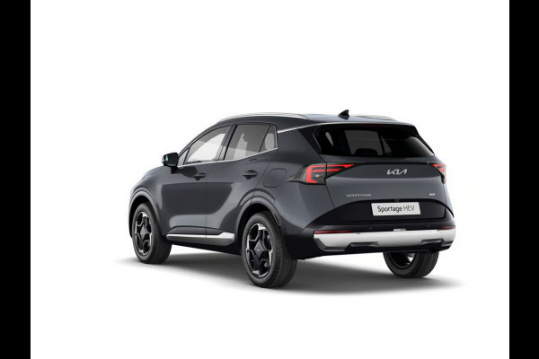 Kia Sportage 1.6 T-GDi Hybrid Black Edition Advanced | Actieprijs* | Navi. | Clima. | Adapt. Cruise. | Achteruitrijcamera | Stoel&Stuur Verwarming | Privacy Glass | Black Edition Bekleding | Panodak | Dodehoekassistentie