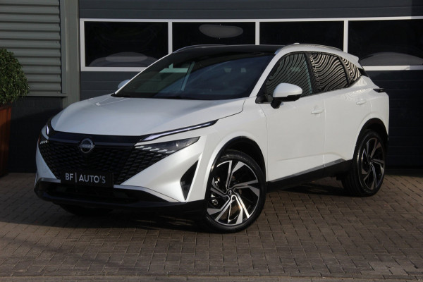Nissan QASHQAI 1.3 MHEV DIG-T Xtronic Tekna Plus | Pano-Dak | BLIS | Leder | 360 Camera | HUD | Keyless-Go | Memory |ACC | 8.000km