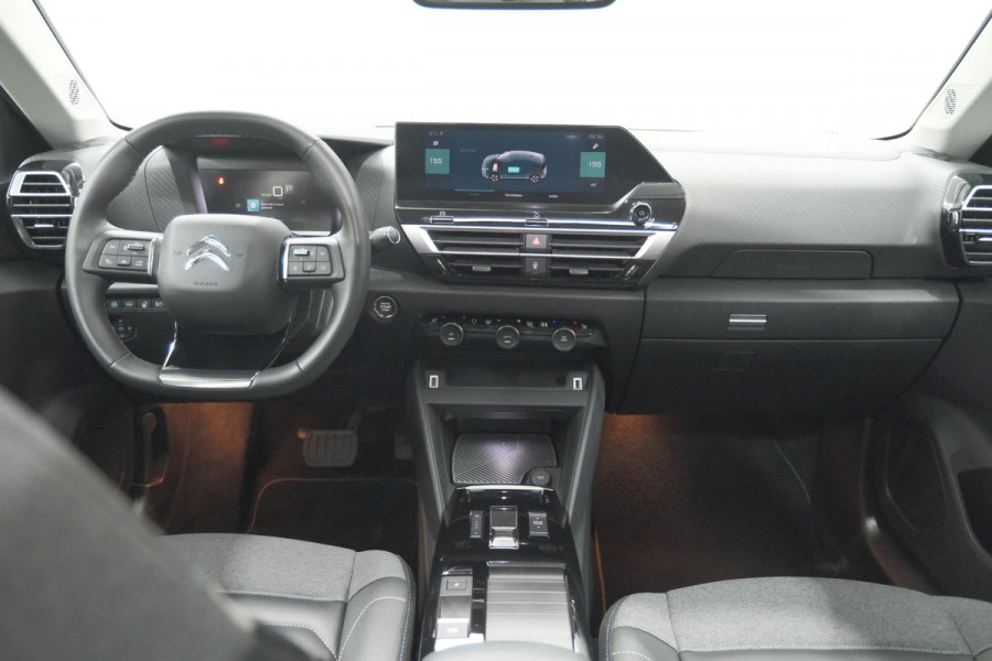 Citroën Ë-C4 Shine 50 kWh | 94,5% SOH | Panoramadak | 360 Camera | Head-Up Display | Pack Winter | Camera | Parkeersensoren
