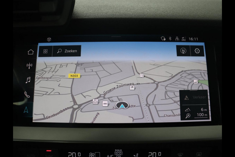 Audi A3 Sportback 30 TFSI Advanced edition | Cruise control | Camera | Park assist | Navigatie | Carplay | Climate control | Virtueel dashboard | Full LED
