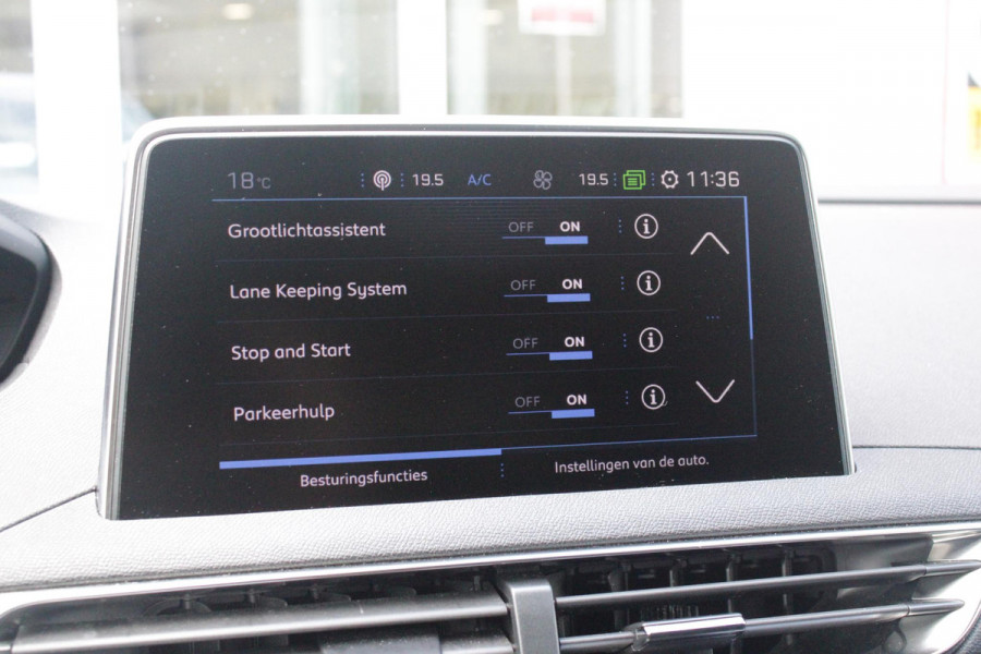 Peugeot 3008 1.2 130PK AUTOMAAT ALLURE | LEDEREN BEKLEDING | TREKHAAK | ELEKTRISCH BEDIENBARE BESTUUDERSSTOEL MET GEHEUGENFUNCTIE | ADAPTIVE CRUISE CONTROL | ELEKTRISCH BEDIENBARE ACHTERKLEP | APPLE CARPLAY/ANDROID AUTO | NAVIGATIE | STOELVERWARMING | ALL SEASON BANDEN | 19" LICHTMETALEN VELGEN | KEYLESS ENTRY/START | DODEHOEK DETECTIE | DRAADLOZE TELEFOONLADER |