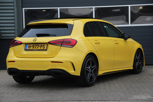 Mercedes-Benz A-Klasse 180 Business | NL Auto | AMG | Pano-Dak | Camera | ECC | Cruise | Leder | PDC | Navi | Keyless-Go | DAB