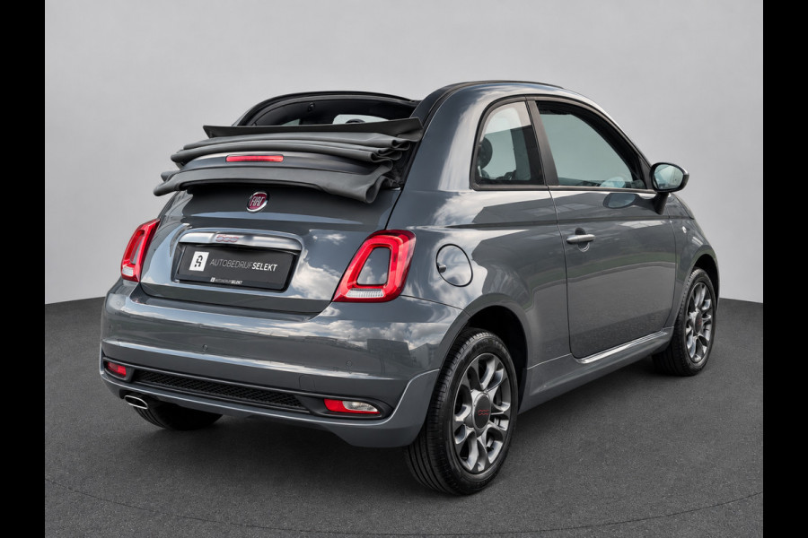 Fiat 500C 0.9 TwinAir Cabrio | PDC | Bluetooth | Cruise control | Apple Carplay | Achterspoiler