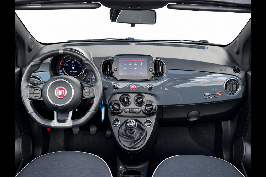 Fiat 500C 0.9 TwinAir Cabrio | PDC | Bluetooth | Cruise control | Apple Carplay | Achterspoiler