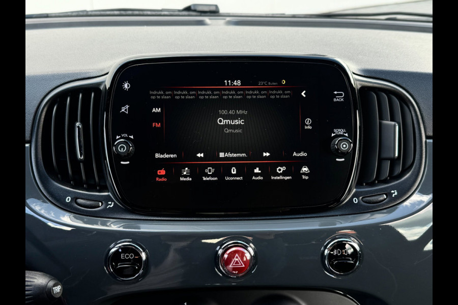 Fiat 500C 0.9 TwinAir Cabrio | PDC | Bluetooth | Cruise control | Apple Carplay | Achterspoiler