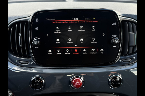 Fiat 500C 0.9 TwinAir Cabrio | PDC | Bluetooth | Cruise control | Apple Carplay | Achterspoiler