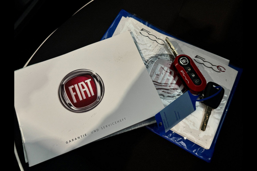 Fiat 500C 0.9 TwinAir Cabrio | PDC | Bluetooth | Cruise control | Apple Carplay | Achterspoiler