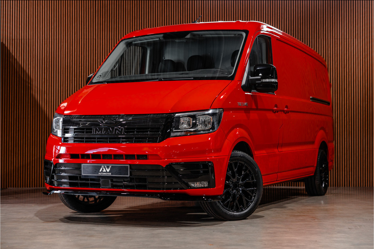 MAN TGE 35 2.0 L3H2 DSG | ACC | Standkachel | CarPlay | Navigatie | Camera | MF Stuur | Sortimo | DAB | Stoelverwarming | Nieuwe APK