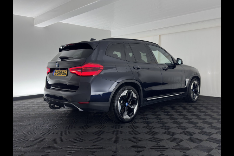 BMW iX3 High Executive 80 kWh (INCL-BTW) *AUT | PANO | LEATHER SPORT | ADAPTIVE-CRUISE | FULL-LED | BLIND-SPOT | MEMORY-PACK | DIGI-COCKPIT | HEATED-COMFORTSEATS | KEYLESS | CAMERA | DAB+ | TOWBAR | 20''ALU*