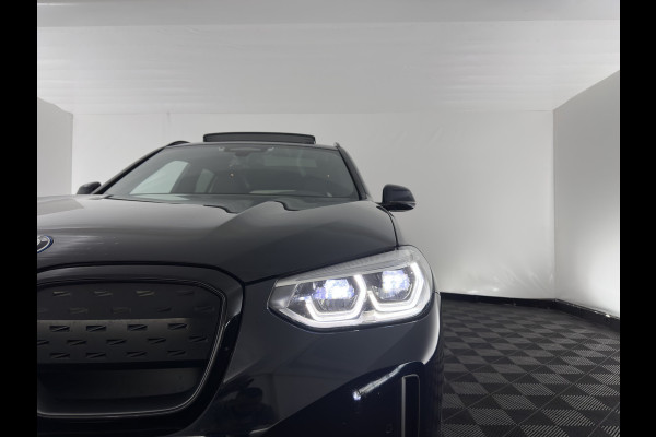 BMW iX3 High Executive 80 kWh (INCL-BTW) *AUT | PANO | LEATHER SPORT | ADAPTIVE-CRUISE | FULL-LED | BLIND-SPOT | MEMORY-PACK | DIGI-COCKPIT | HEATED-COMFORTSEATS | KEYLESS | CAMERA | DAB+ | TOWBAR | 20''ALU*