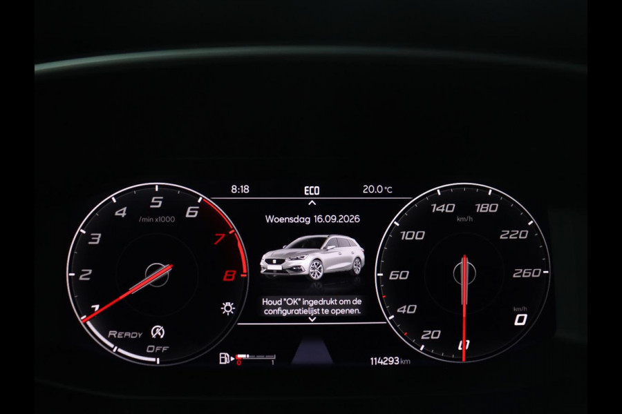 Seat Leon Sportstourer 1.5 TSI FR | Half leder | Cruise control | Climate control | Sfeerverlichting | Park assist | Carplay | Full LED | Virtueel dashboard | 18" velgen