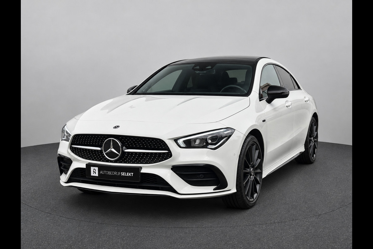 Mercedes-Benz CLA-Klasse 250 e AMG Night | Pano | Burmester | Camera | Carplay | Sfeerverlichting | Dodehoek