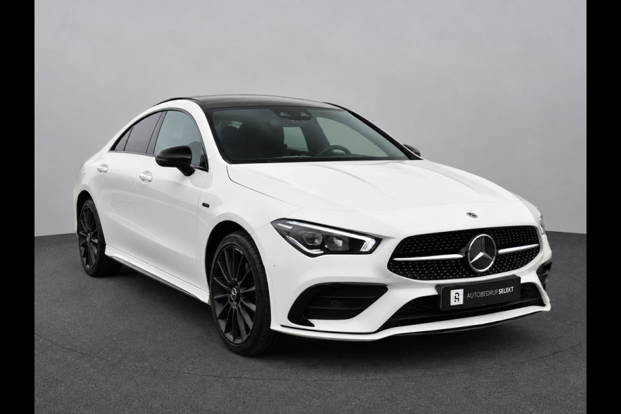 Mercedes-Benz CLA-Klasse 250 e AMG Night | Pano | Burmester | Camera | Carplay | Sfeerverlichting | Dodehoek