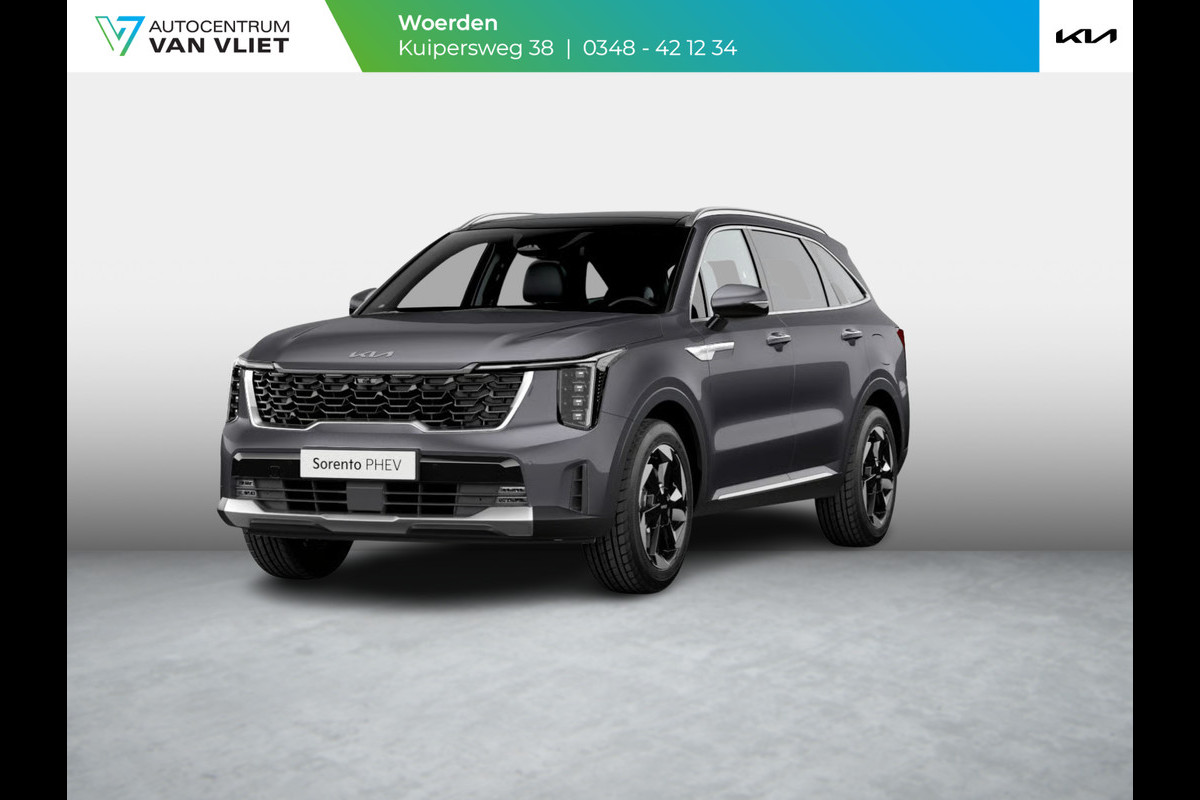 Kia Sorento 1.6 T-GDi Plug-in Hybrid 4WD DynamicPlusLine 7p | Actieprijs* | Navi. | Clima. | Adapt. Cruise. | Stoel&Stuur Verwarming | Dodehoekassistentie | Bose Sound System