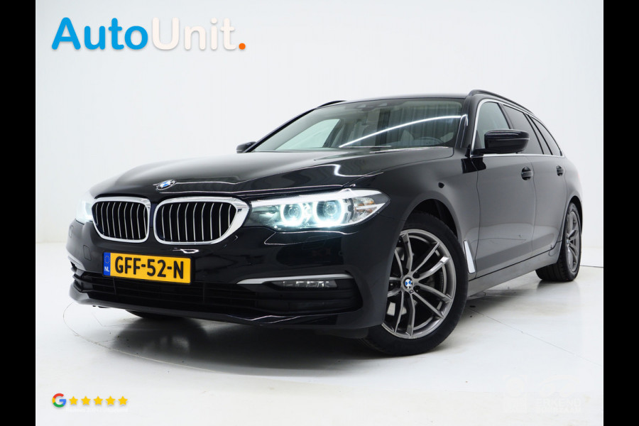 BMW 5 Serie Touring 520i Executive | Leder | Harman/Kardon | Sfeerlicht | Virtual | Stoelverwarming | LED | Carplay