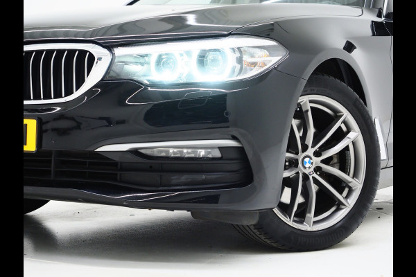 BMW 5 Serie Touring 520i Executive | Leder | Harman/Kardon | Sfeerlicht | Virtual | Stoelverwarming | LED | Carplay