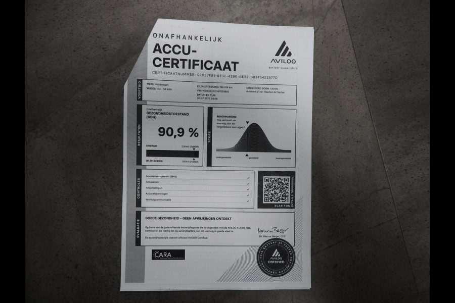 Volkswagen ID.3 Business 58 kWh, SOH 91% Panoramadak, Camera, Matrix Led, Head Up