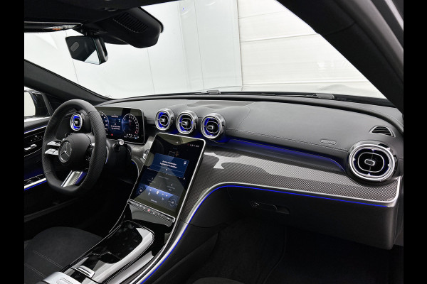 Mercedes-Benz C-Klasse 300 e 140 Years Edition | Comfortpakket Plus | Nightpakket | Winterpakket | Parkeerpakket met 360°-camera | Panoramaschuifdak | 360° camera | Warmtewerend, donkergetint glas | 19" multispaaks lichtmetalen AMG-velgen |