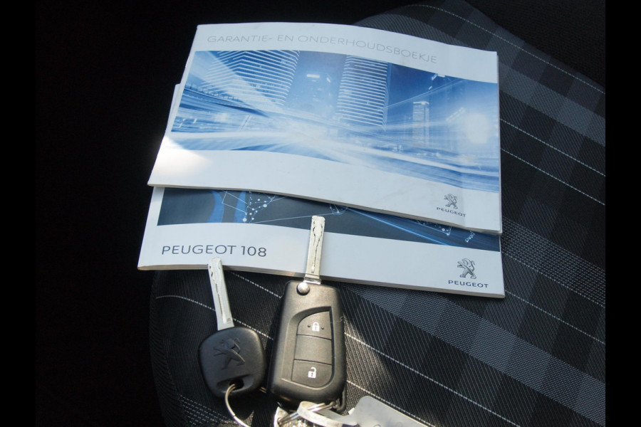 Peugeot 108 1.0 e-VTi Active | Camera | Apple Carplay | DAB | Airco | 14 Inch lichtmetalen velgen | NL-Auto |