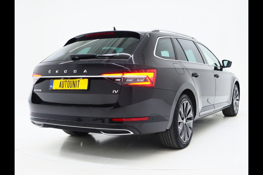 Škoda Superb Combi 1.4 TSI iV Laurin & Klement | Panoramadak | Leder | Trekhaak | Stoelkoeling | Canton | Massage | 360 | Memory