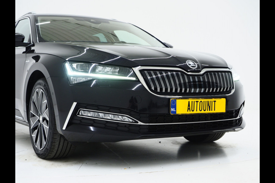 Škoda Superb Combi 1.4 TSI iV Laurin & Klement | Panoramadak | Leder | Trekhaak | Stoelkoeling | Canton | Massage | 360 | Memory