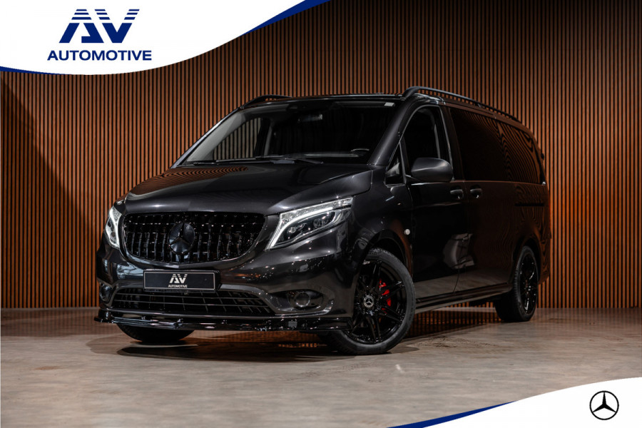 Mercedes-Benz Vito 124 CDI 237 PK DC Lang | Airmatic | Distronic | LED | Trekhaak | Lederen bekleding | L+R Schuifdeur | Dubbel cabine | Dodehoek | Camera | Navigatie | DAB | Dealer onderhouden | 24 maanden garantie
