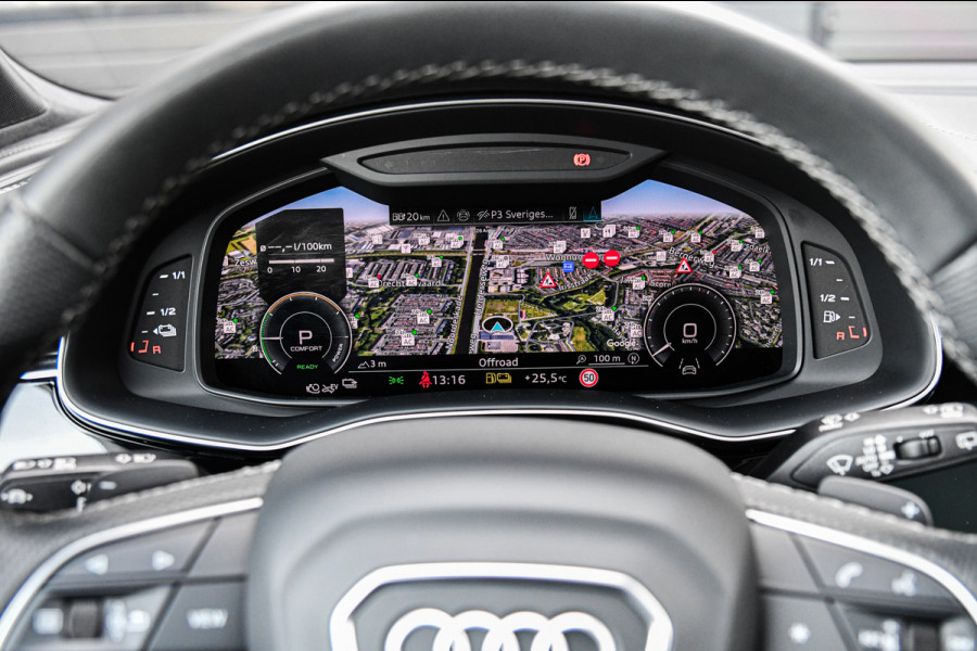 Audi Q7 60 TFSI e quattro Pro Line S Competition, Carbon, Massage, Luchtvering, Alcantara, 4-wielsturing, 360 3D, OLED, B&O, HUD!