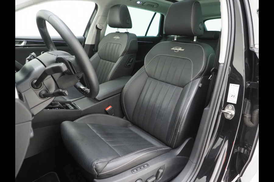Škoda Superb Combi 1.4 TSI iV Laurin & Klement | Panoramadak | Leder | Trekhaak | Stoelkoeling | Massage | Canton | 360 | Memory