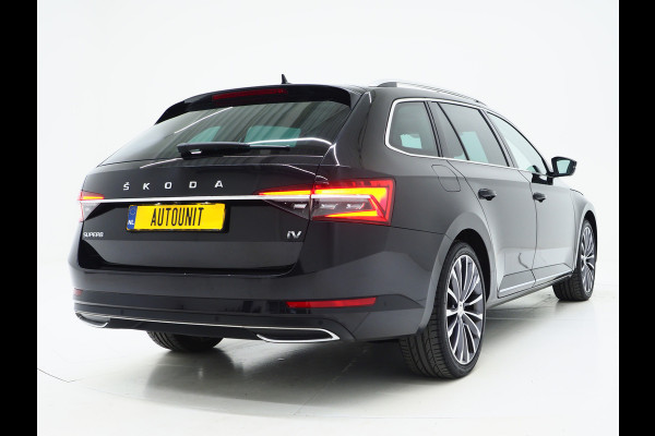Škoda Superb Combi 1.4 TSI iV Laurin & Klement | Panoramadak | Leder | Trekhaak | Stoelkoeling | Massage | Canton | 360 | Memory