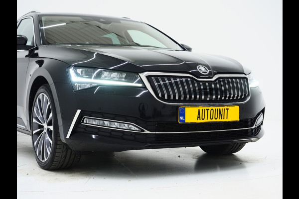 Škoda Superb Combi 1.4 TSI iV Laurin & Klement | Panoramadak | Leder | Trekhaak | Stoelkoeling | Massage | Canton | 360 | Memory